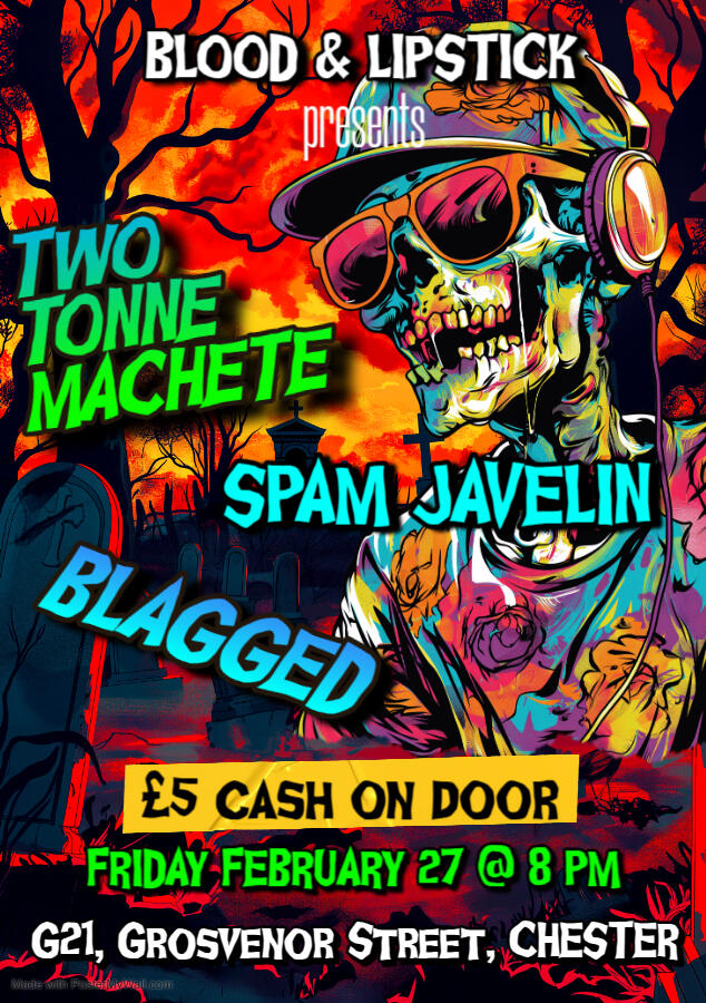 Two Tonne Machete - Spam Javelin - Blagged