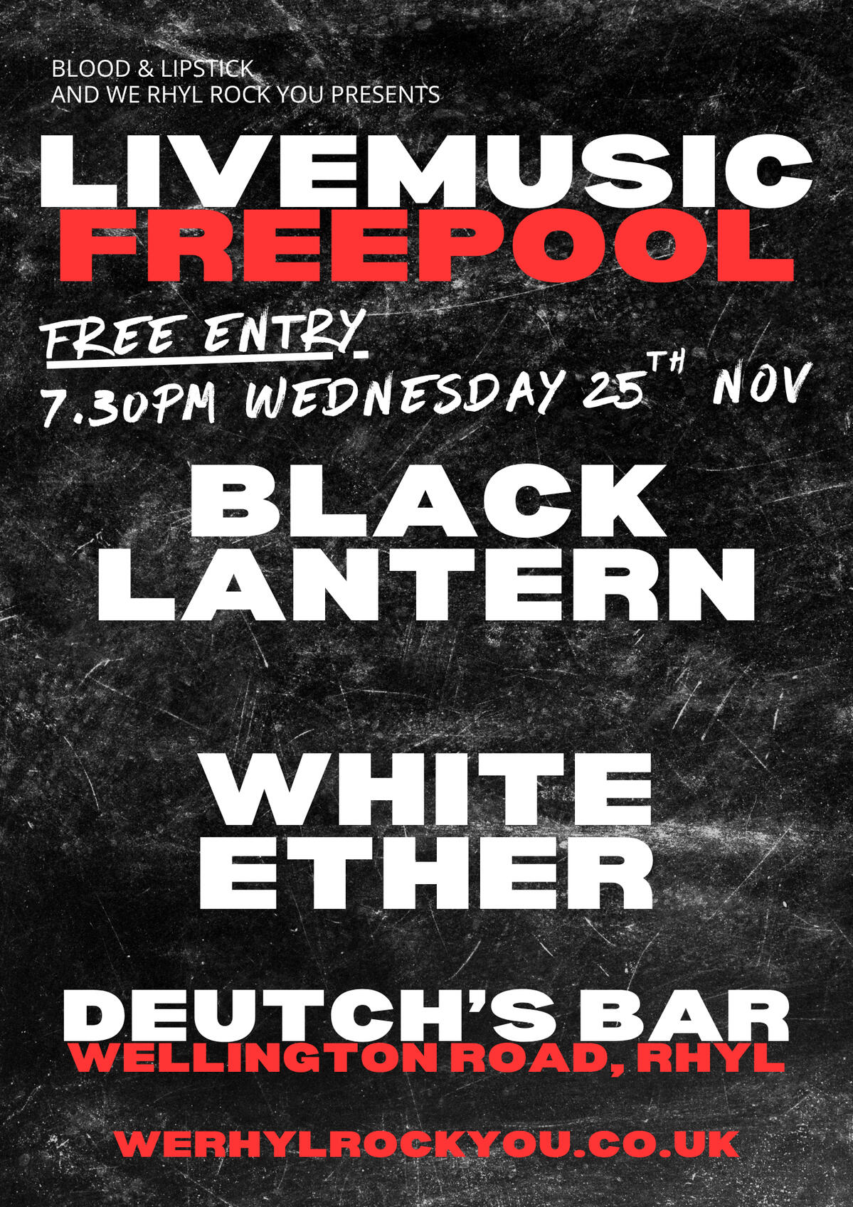 Live Music | Free Pool