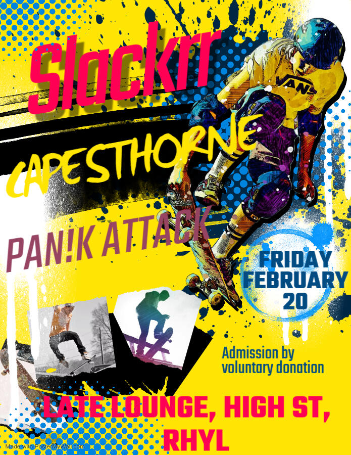 Slackrr - Capesthorn - Pan!k Attack